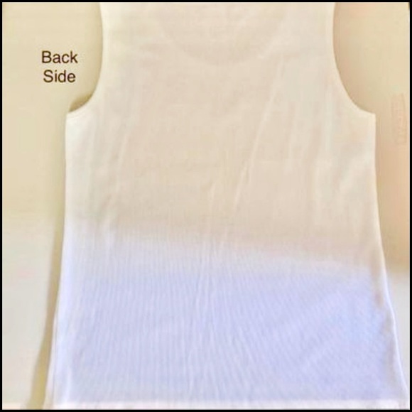 Sleeveless Top with Jeweled Neckline - Picture 3 of 8